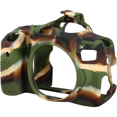 Easy Cover Silicone Skin for Canon 750D Camo Pattern