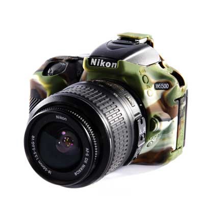 Easy Cover Silicone Skin for Nikon D5500 Camo Pattern