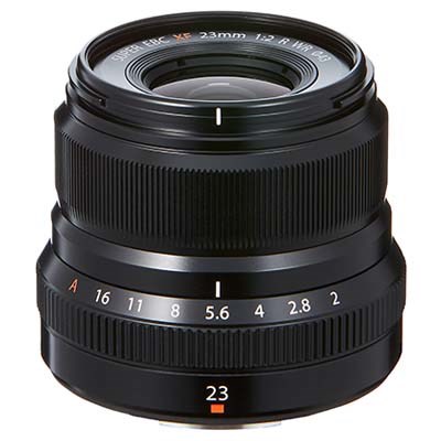 Fujifilm XF 23mm f2 R WR Lens - Black