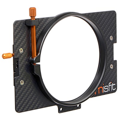 Bright Tangerine Misfit 114 mm Clamp Lens Attachment