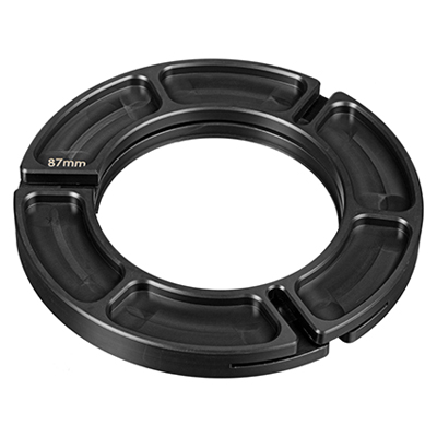Bright Tangerine Misfit 143- 87 mm Clamp on Ring