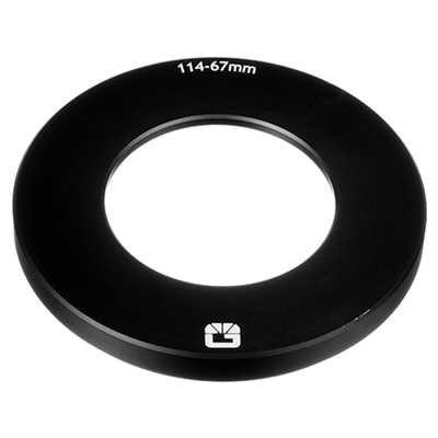 Bright Tangerine Misfit 114 to 67mm DSLR Threaded Adapter Ring