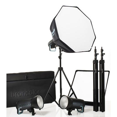 Image of Broncolor Siros 800S Pro Three Head Kit - WiFi/RFS2
