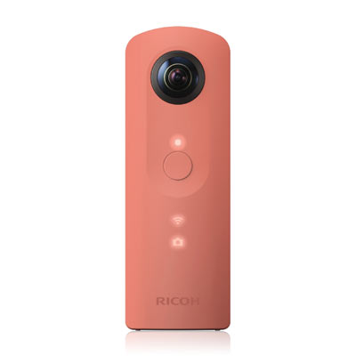 Ricoh Theta SC 360 Degree Compact Digital Camera - Pink