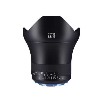 Zeiss 15mm f2.8 Milvus ZE Lens - Canon EF Mount