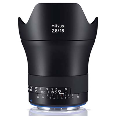 Zeiss 18mm f2.8 Milvus ZE – Canon Fit