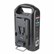 Hawk-Woods VL-2x2 2-Channel V-Lok Lithium-Ion Fast Charger + 60W PSU