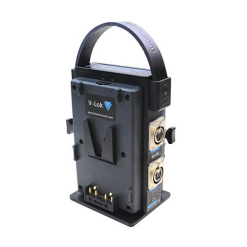 Hawk-Woods XE-84A V-Lok Dual Docking Adaptor - 2x XLR4