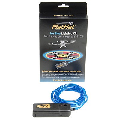 FlatHat Lighting Kit for 32€ Drone Pad - Ice Blue