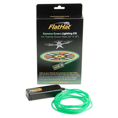 FlatHat Lighting Kit for 32” Drone Pad - Gamma Green