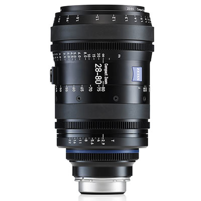 Zeiss 28-80mm T2.9 CZ.2 Cine Zoom Lens – Canon EF Mount (Metric)