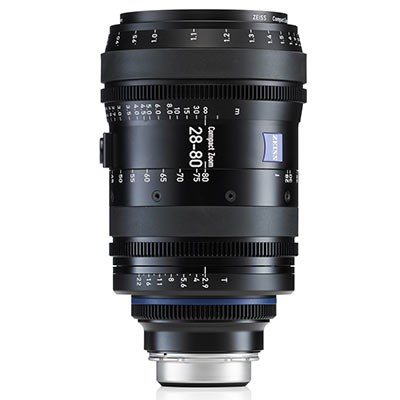 Zeiss 28-80mm T2.9 CZ.2 Cine Zoom Lens - Canon EF Mount (Metric)