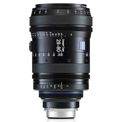 Zeiss 28-80mm T2.9 CZ.2 Cine Zoom Lens – Nikon F Mount (Metric)
