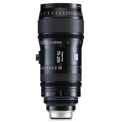 Zeiss 70-200mm T2.9 CZ.2 Cine Zoom Lens – Canon EF Mount (Metric)