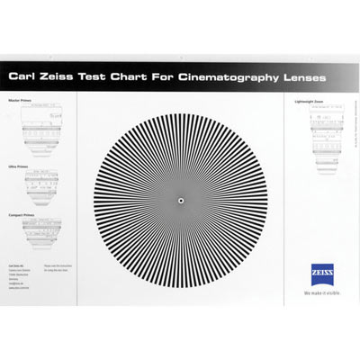 Image of Zeiss Siemens Star Test Chart