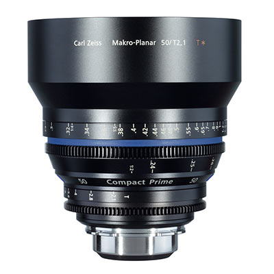 Zeiss 50mm T2.1 CP.2 Makro Cine Prime T* Lens – PL Mount (Feet)