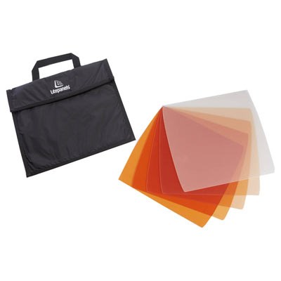 Litepanels Astra 1x1 5-piece CTO Gel Set with Bag