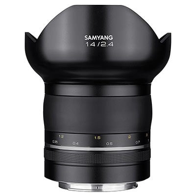 Samyang XP 14mm f2.4 Lens for Canon EF