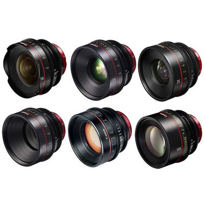 Canon CN-E 6 Cine Lens Bundle