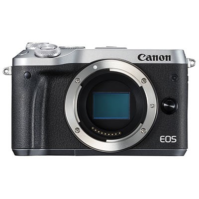 Canon EOS M6 Digital Camera Body - Silver
