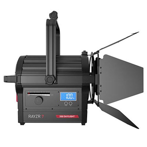 Rayzr 7 200 Daylight 7 Inch LED Fresnel Light - Premium Pack