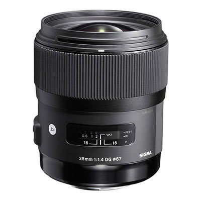 Sigma 35mm f1.4 DG HSM Art Lens – Pentax Fit
