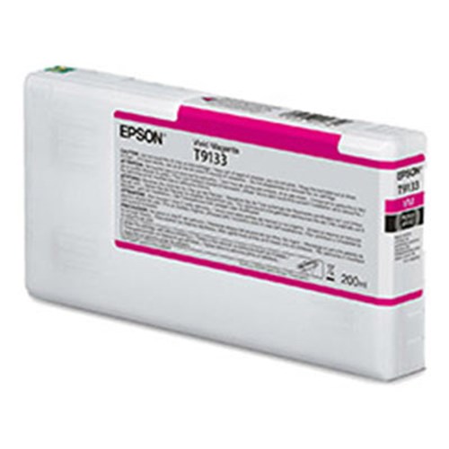 Epson T9133 Vivid Magenta Ink Cartridge (200ml)