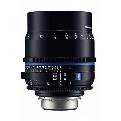 Zeiss CP.3 100mm T2.1  Lens – MFT Fit (Metric)