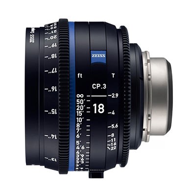 Zeiss CP.3 18mm T2.9 XD Lens - PL Mount (Feet Data)