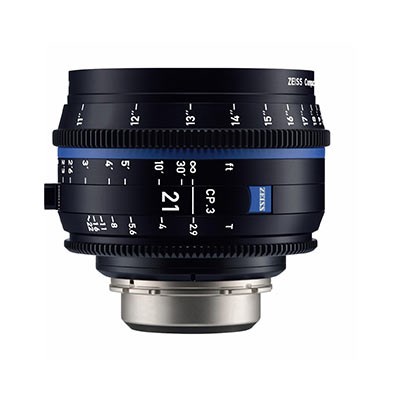 Zeiss CP.3 21mm T2.9 Lens - PL Mount (Feet)
