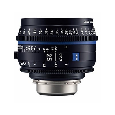 Zeiss CP.3 25mm T2.1 Lens - F Mount (Metric)