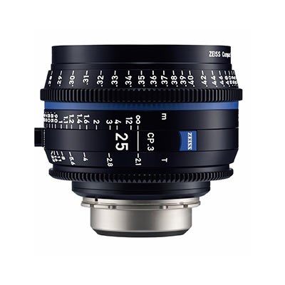 Zeiss CP.3 25mm T2.1 Lens - MFT Fit (Metric)