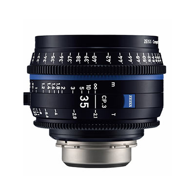 Zeiss CP.3 35mm T2.1  Lens – EF Mount (Feet)