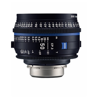 Zeiss CP.3 50mm T2.1  Lens – E Mount (Metric)