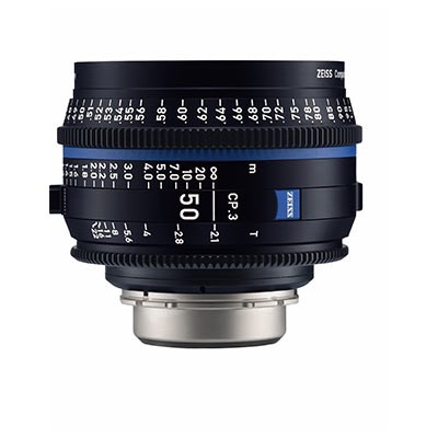 Zeiss CP.3 50mm T2.1 Lens - EF Mount (Feet)