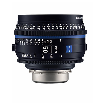 Zeiss CP.3 50mm T2.1  Lens – MFT Fit (Metric)