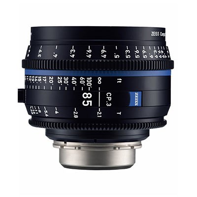 Zeiss CP.3 85mm T2.1 Lens - PL Mount (Feet)