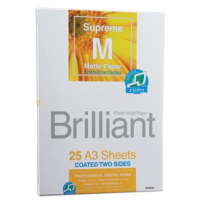 Brilliant Supreme Double Sided Matte A3 x 25 sheets