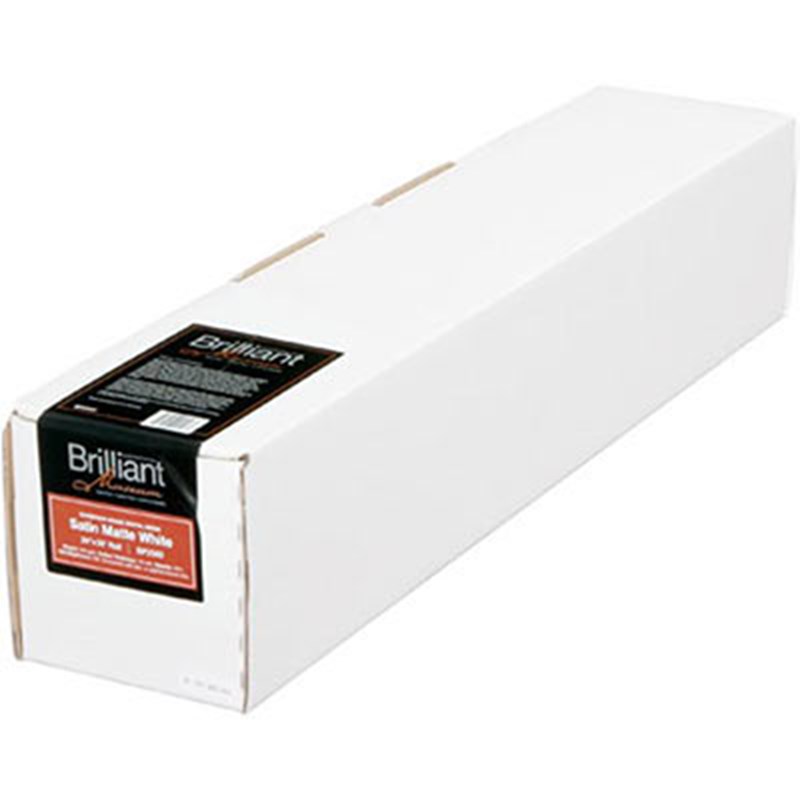 Brilliant Museum Inkjet Paper Satin Matte White 610 mm x 12m (1 roll