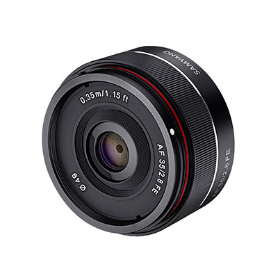 Samyang 35mm f2.8 AF FE Pancake Lens – Sony FE Fit