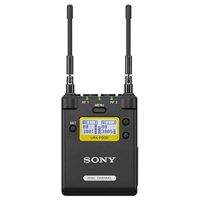 Sony URX-P03D/K33 UWP-D Portable 2-Channel Receiver