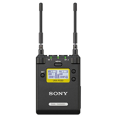 Sony URX-P03D/K33 UWP-D Portable 2-Channel Receiver