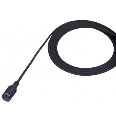 Sony ECM-44B Electret Condenser Lavalier Microphone