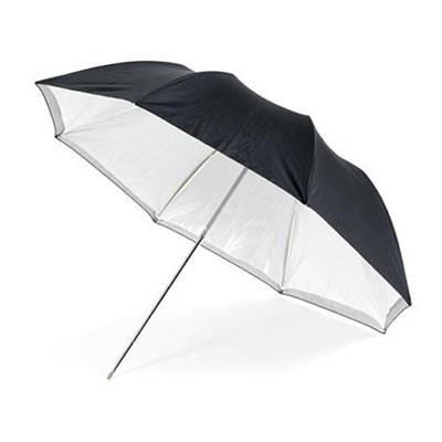 Calumet Silver / White Umbrella - 117cm
