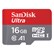 SanDisk 16GB Ultra 98MB/Sec microSDHC Card plus SD Adapter