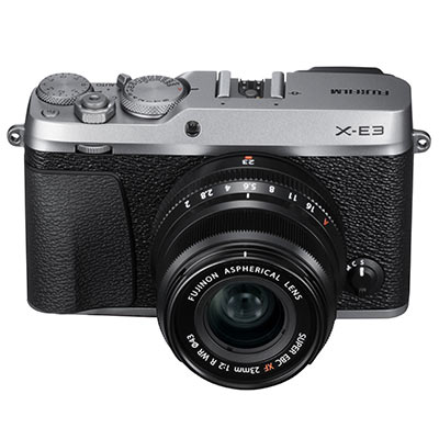 Fujifilm X-E3 Digital Camera with 23mm Lens – Silver