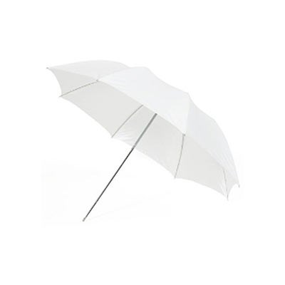 Calumet Satin White Compact Umbrella - 109cm