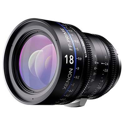 Schneider 18mm T2.4 Xenon Lens - Nikon Fit Metre Scale