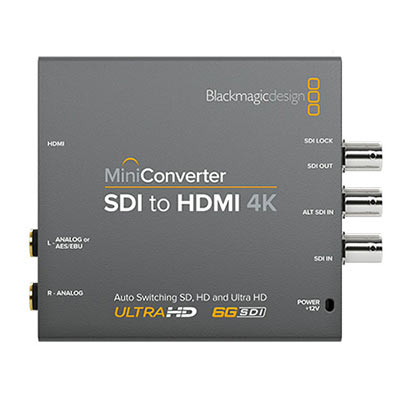 Blackmagic Mini Converter – SDI to HDMI 4K 6G