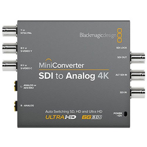 Blackmagic Mini Converter - SDI to Analogue 4K